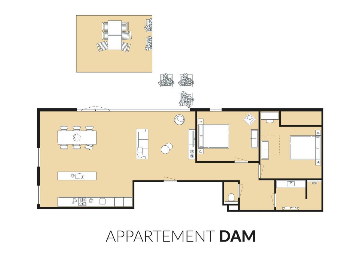 Dock Hotel Stellendam Extérieur photo